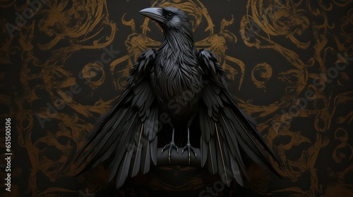 raven in the dark