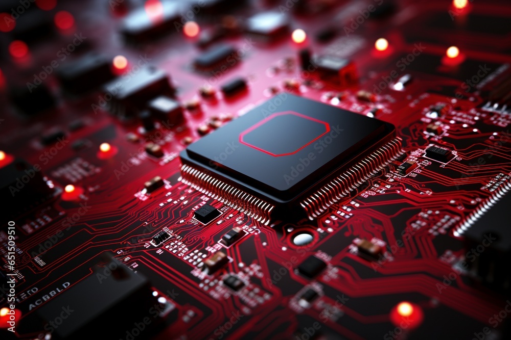 Red Circuit Symphony, a Futuristic Background Texture Unveiling the Intricate Patterns and Technological Harmony of Circuit Board Brilliance Red Circuit Symphony, a Futuristic Background Texture Unveiling the Intricate Patterns and Technological Harmony of Circuit Board Brilliance