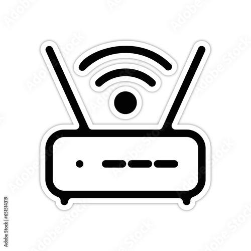 picto logo icones et symbole relais wifi connection internet gras relief