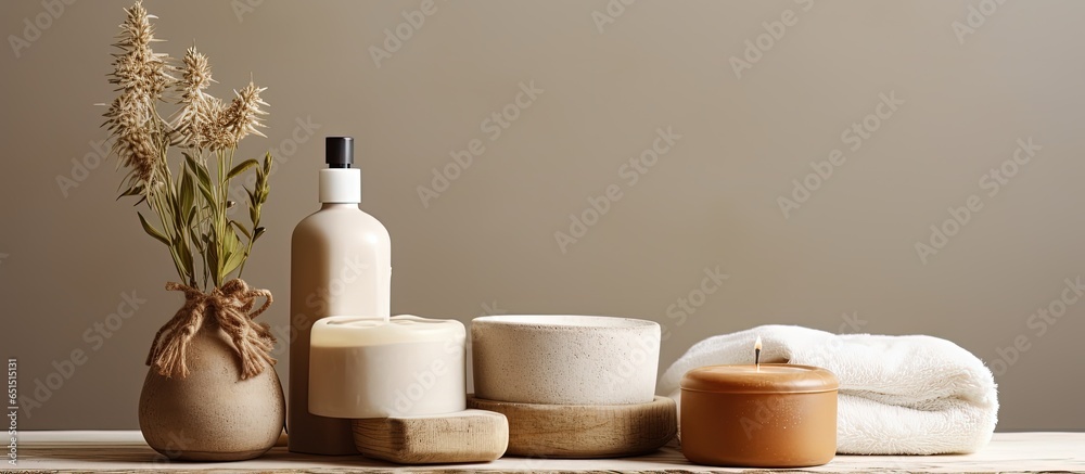 Eco friendly bathroom and spa accessories for natural skincare