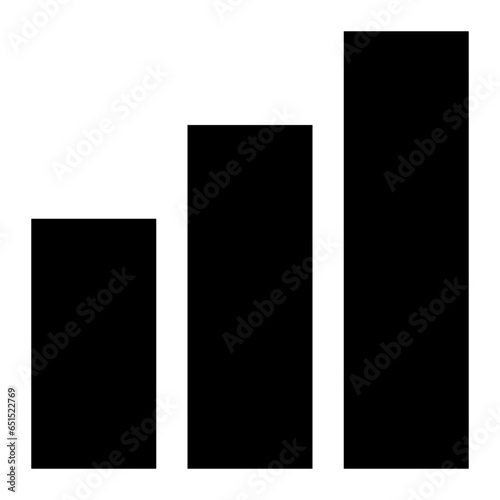 Business chart icon symbol image vector. Illustration of the diagram graphic statistics design image