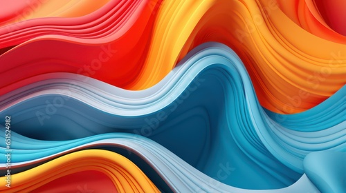 abstract colorful wave background