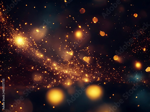 Abstract texture with lights background Ai generated