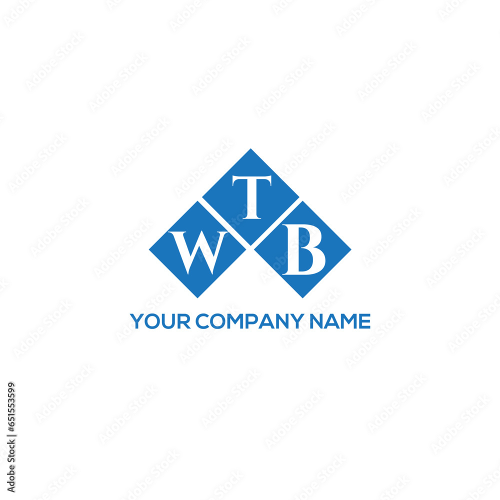 WTB letter logo design on white background. WTB creative initials letter logo concept. WTB letter design. WTB letter logo design on white background. WTB creative initials letter logo concept. WTB letter design.