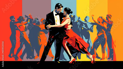 tango estilo pop arte 