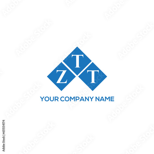 Free Download ZTT letter logo design on white background. ZTT creative initials letter logo concept. ZTT letter design. - GFXLoad