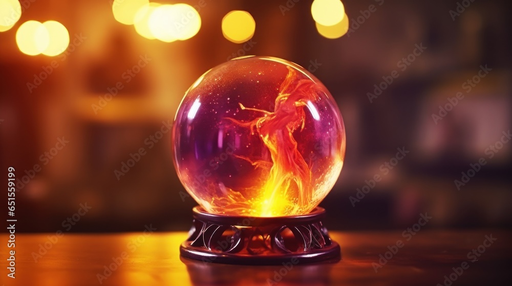 Witch's crystal ball Witch's crystal ball