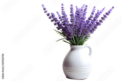 lavender in vase