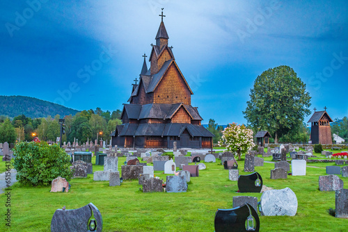 Heddal Stave church (Norway) photo