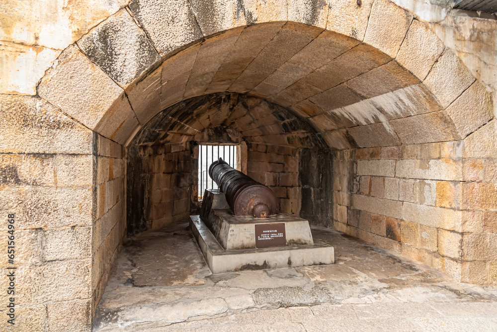 Obraz premium 中国 虎門要塞