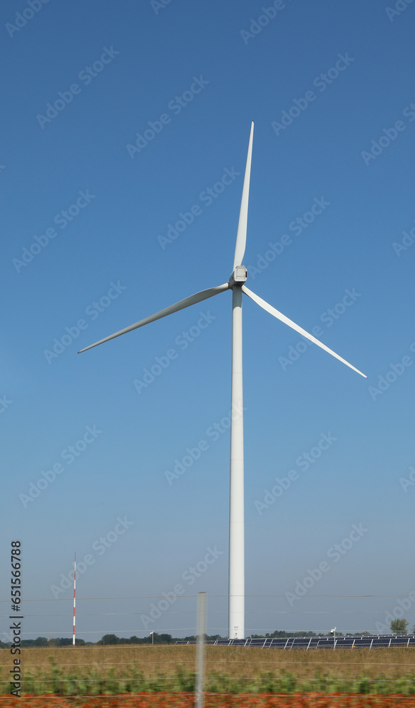 wind turbine that uses wind energy to generate clean non-polluting electricity wind turbine that uses wind energy to generate clean non-polluting electricity