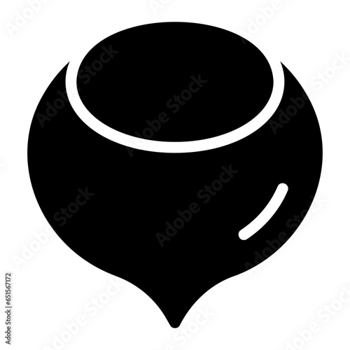 hazelnut glyph icon