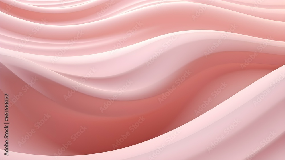 Abstract 3D Background of soft Waves in light pink Colors. Elegant Wallpaper
Abstract 3D Background of soft Waves in light pink Colors. Elegant Wallpaper