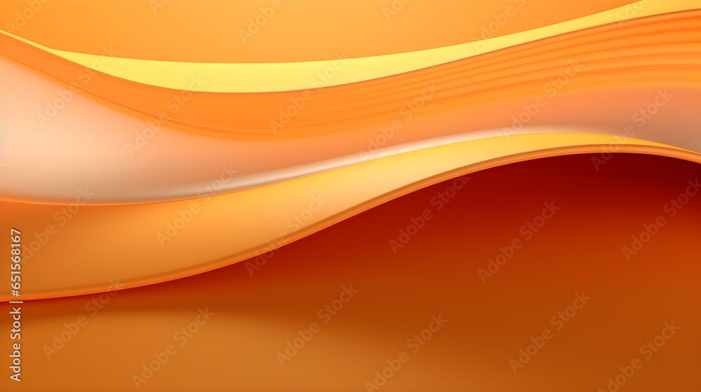 Abstract 3D Background of soft Waves in light orange Colors. Elegant Wallpaper
Abstract 3D Background of soft Waves in light orange Colors. Elegant Wallpaper