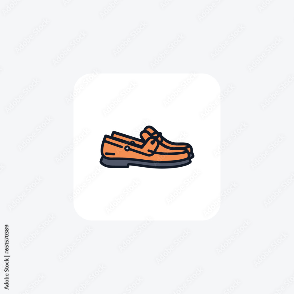 Driving Loafers Brown Shoes and footwear Flat Color Icon set isolated on white background flat color vector illustration Pixel perfect Driving Loafers Brown Shoes and footwear Flat Color Icon set isolated on white background flat color vector illustration Pixel perfect