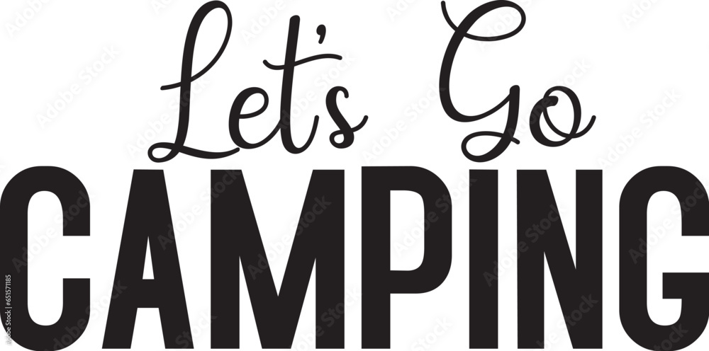 Fototapeta premium Camping SVG bundle