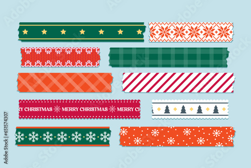 Christmas washi tapes collection