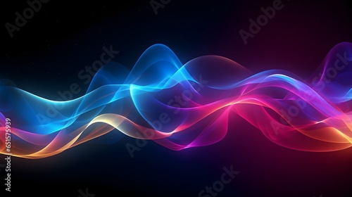 Abstract neon light background