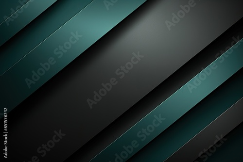 Abstract diagonal background black and green, dark, light with gradient with metallic texture. This is a surface with patterns, soft lines, a technical gradient.