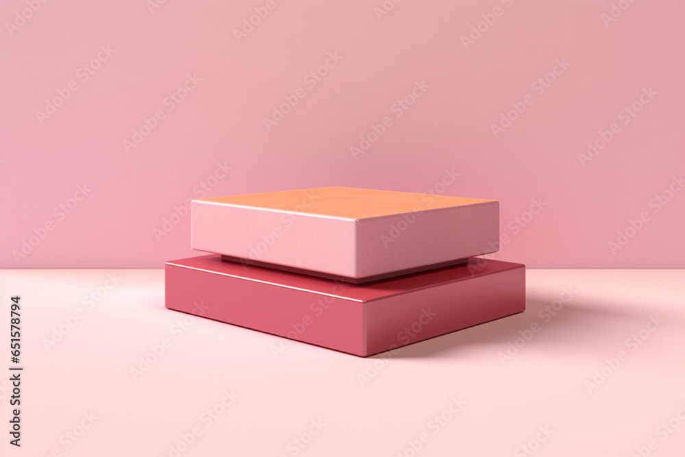 Minimalistic podium design for product showcase Minimalistic podium design for product showcase