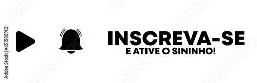 INSCREVA-SE, ATIVE O SININHO, INSCREVA-SE NO YOUTUBE, CURTA NOSSO CANAL, JOINHA, YOUTUBE BOTÃO