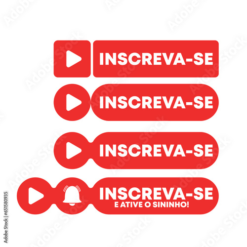 INSCREVA-SE, ATIVE O SININHO, INSCREVA-SE NO YOUTUBE, CURTA NOSSO CANAL, JOINHA, YOUTUBE BOTÃO