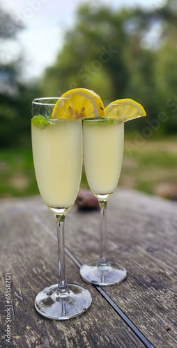 Two delicious lemoncello cocktails © Sandra van der Steen
