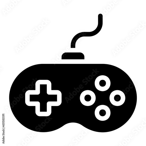 gamepad glyph icon
