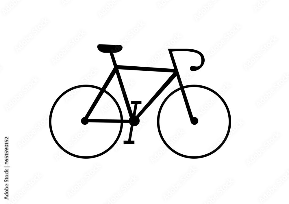 Vector illustration of a sports bike on a white background Vector illustration of a sports bike on a white background