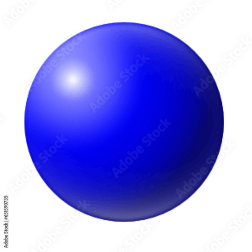 blue circle