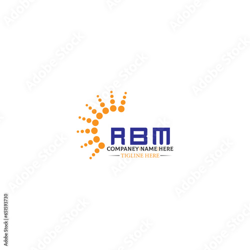 RBN letter logo design in 3 style. RBN polygon, circle, triangle, hexagon, flat and simple style with black and white color variation letter logo set in one artboard RBN logo, RBN.