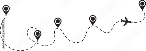 Map distance measuring icon. We moved the icon. Moving office sign.Map, route, GPS distance, roadmap icon set. Blue Route location icon