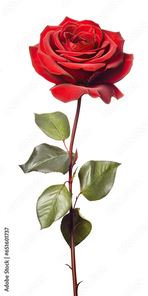 bright red rose as symbol for love. bright red rose as symbol for love.