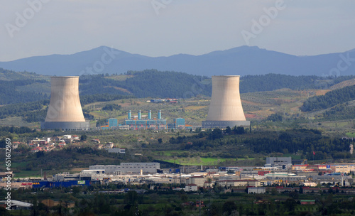 Power Plant in Bursa, Turkey.