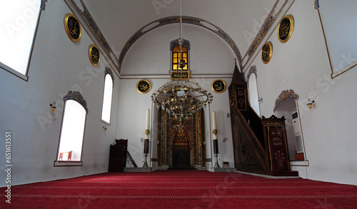 Located in Bursa, Turkey, Murat Hudavendigar Mosque was built in 1366. photo