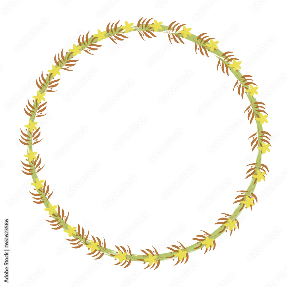 Aesthetic floral wreath Aesthetic floral wreath