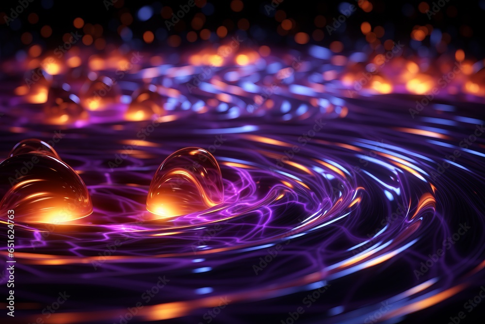 liquid pattern circular light projection pattern liquid pattern circular light projection pattern