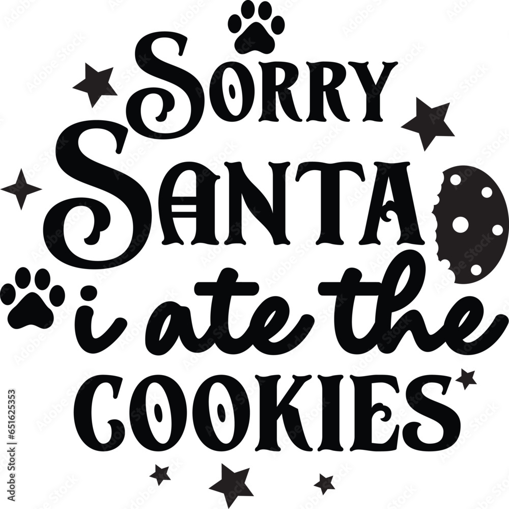 Obraz premium Christmas Pet Quotes SVG Design, Pet Lover Design, Pet quotes SVG