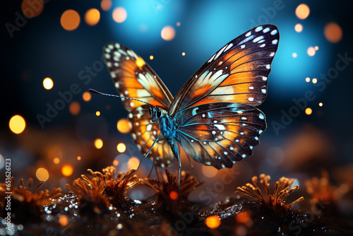 background with butterfly © Paulius
