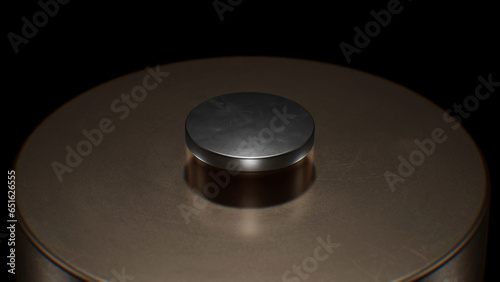 Superconductor Object Technology 3d rendering photo