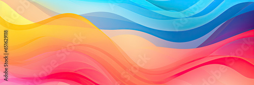 abstract colourful banner