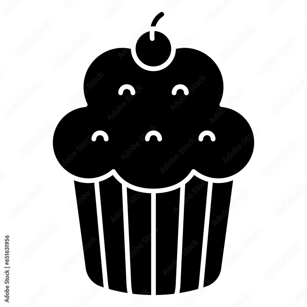 cupcake with icing cupcake with icing