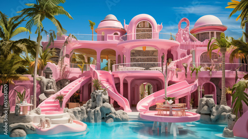 Barbie villa in paradise