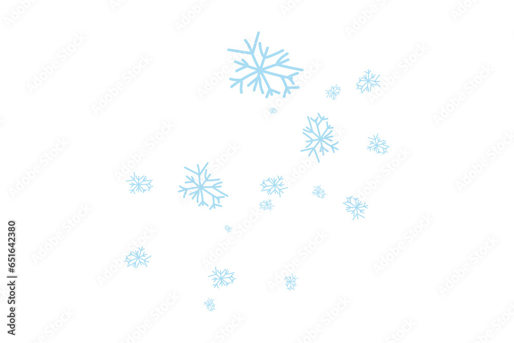 snowflakes on a white background snowflakes on a white background