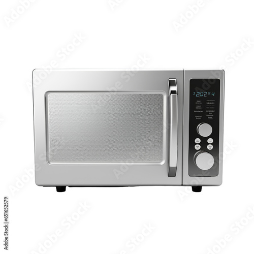 microwave oven isolated on white background