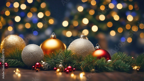 Christmas background with s...