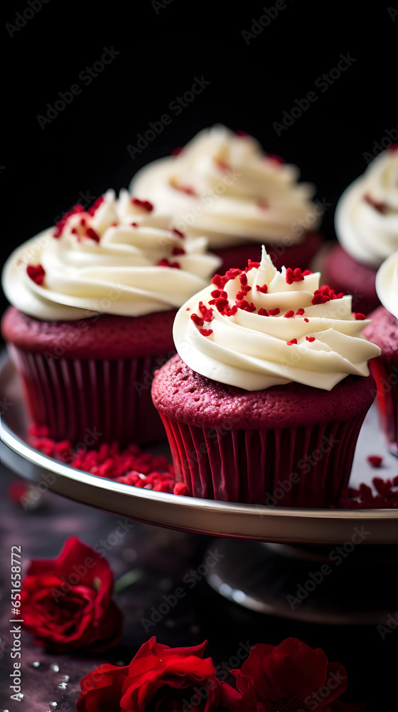 Irresistible Red Velvet Cupcakes