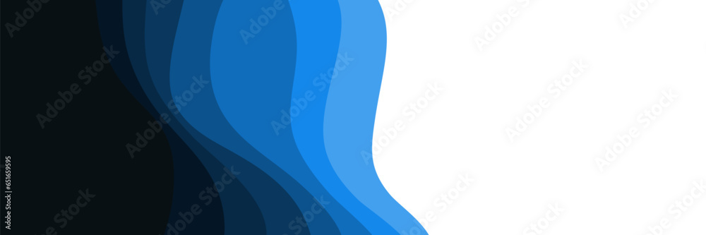 abstract color gradient simple graphic wave curve shape pattern vector ...