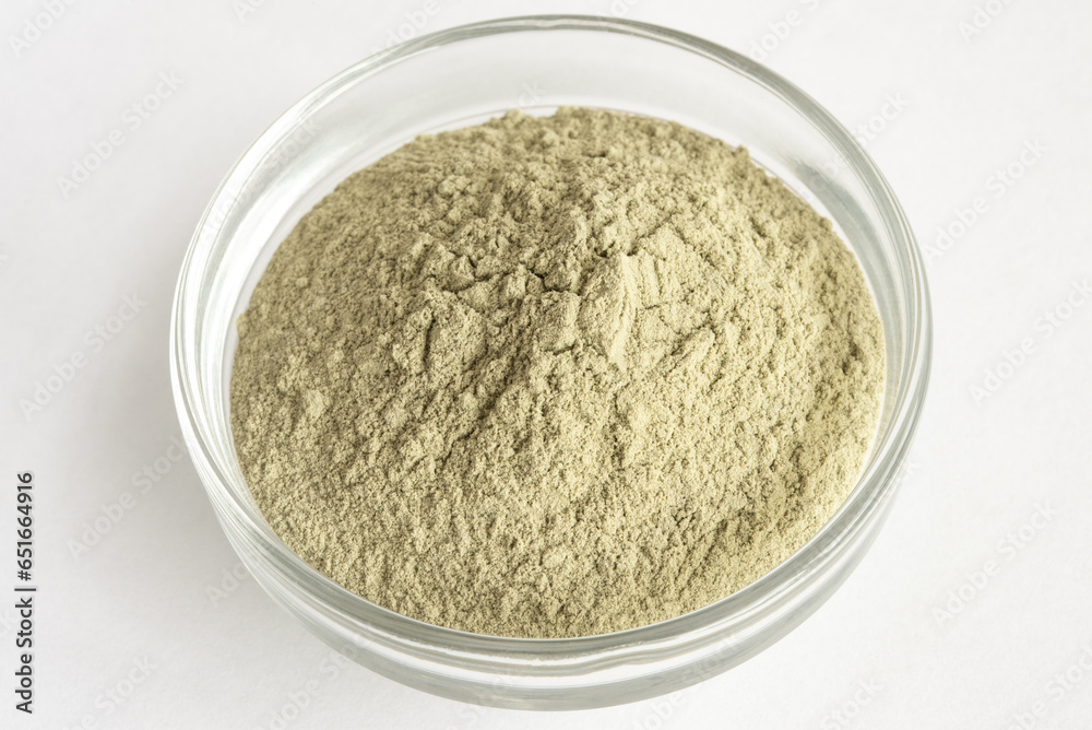 French Clay Powder in a Bowl