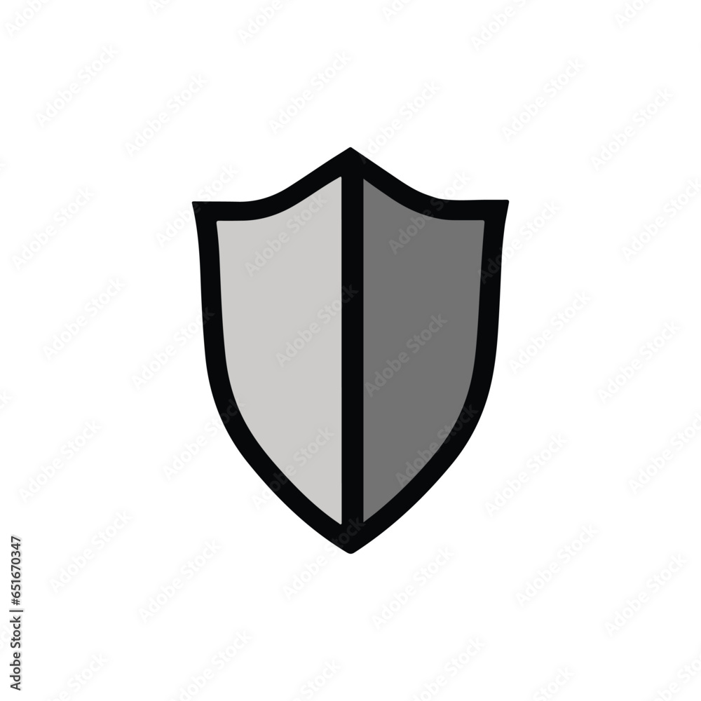 Vector shield icon. Сryptocurrency protection sign. Reliability crypto wallet Vector shield icon. Сryptocurrency protection sign. Reliability crypto wallet